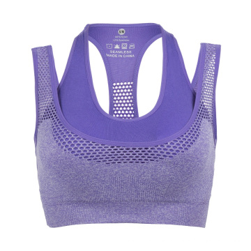 Femmes Fitness Yoga Sujetadores Deportivos Sexy Athletic Vest Bra